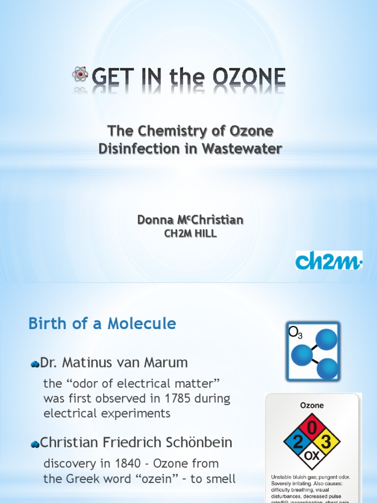 The Chemistry and Mechanisms of Ozone Disinfection in Wastewater