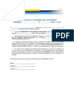 DECLARACION DE COLABORACION VOLUNTARIA