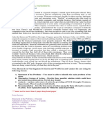 01 Analysis of Financial Statements Case Analysis