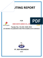 Scouting Report 2D Jindi South Jambi