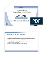 Modul 2 - Pengenalan Mikrotik Dan Konfigurasi Dasar