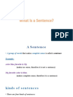 Sentences