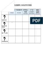 CAUSATIVE Form Battleship