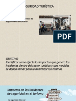 Impactos en Los Incidentes de Seguridad en El Turismo