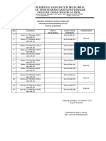 Jadwal Supervisi