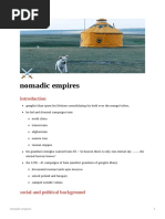Nomadic Empires Class 11 Notes History | PDF | Genghis Khan | Mongols