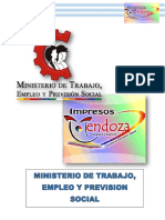 Ministerio de Trabajo - Imprenta Mendoza y Cia S.C