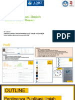 Peran Publikasi Ilmiah Dalam Karir Dosen