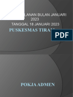 Lokmin Bulanan PUSKESMAS TIRAM 17 Januari 2023