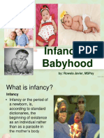 Infancy and Babyhood