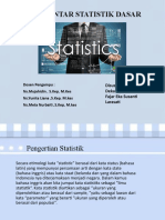 Ppt Pengantar Statistik Dasar Kelompok 1