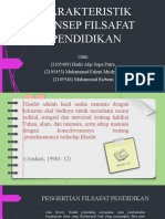 FILSAFAT PENDIDIKAN