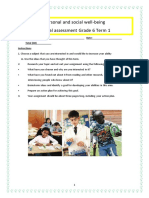 PSW Assessment T 1 GR 6 Content