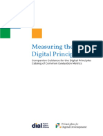 Measuring Digital Development Projects