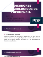 INDICADORES EPIDEMIOLOGICOS DE FRECUENCIA