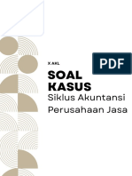 Latihan Siklus Akuntansi Perusahaan Jasa