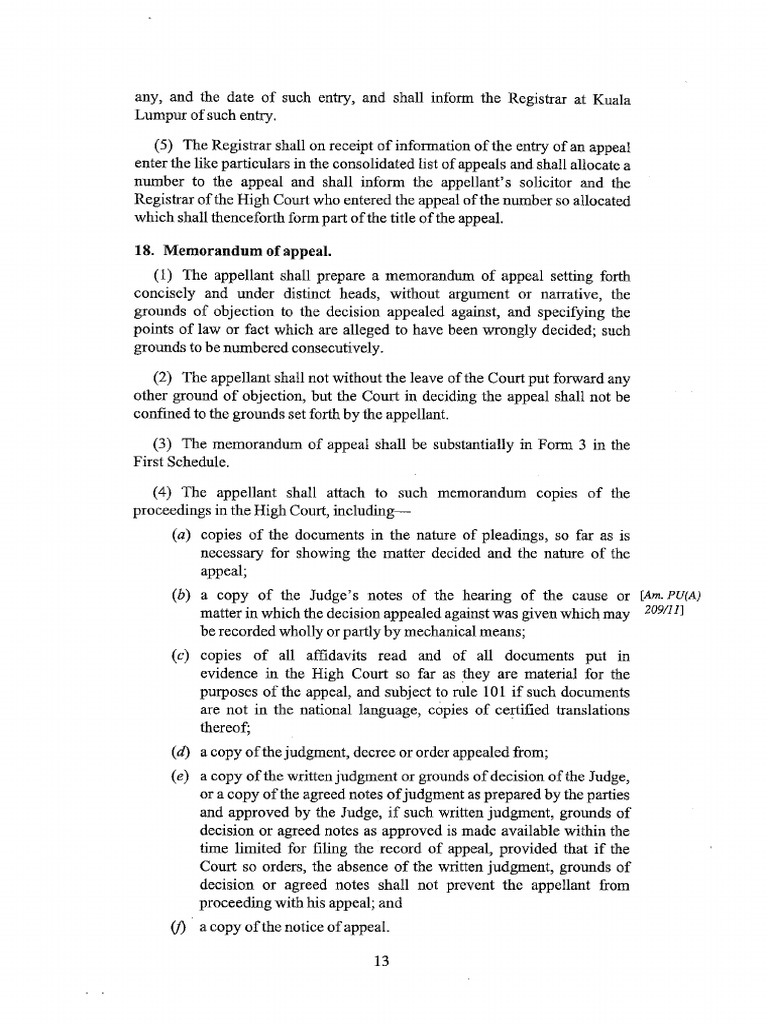 Rule 18 | PDF