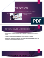 Dirección y técnicas para la productividad