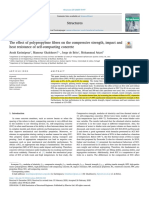 The Effect of Polypropylene Fibres On The Compressive Strength, Impact and