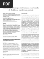 Sistema de Informacao e Tomada de Decisao