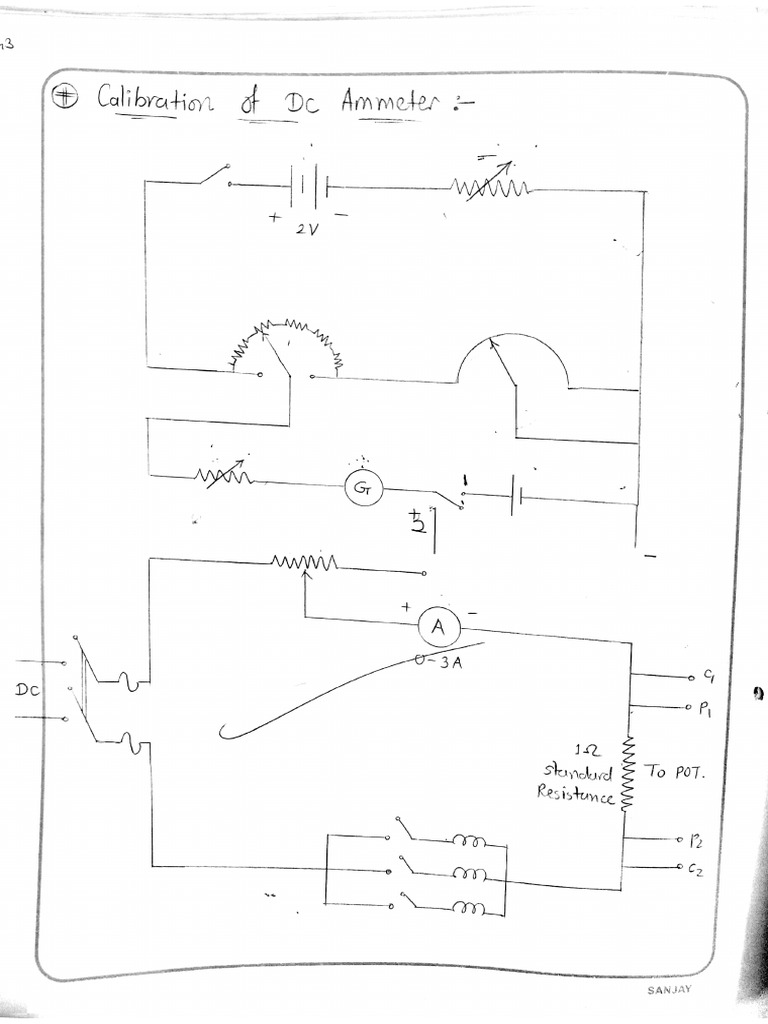 EMI Calibration of Ammeter by Using DC Potentiometer PDF