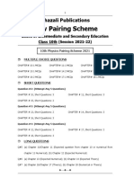 New Pairing Scheme 10th