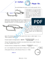 Linear Motion