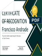 Recognition