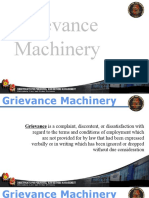 Grievance Machinery