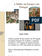 A Idade Média, Na Europa e em Portugal