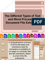 The Different Types of Text and Word Processing - Duran