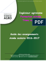 Guide Des Enseignements Tronc Commun 2016 2017