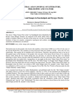 Typology of Plot and Images in Karakalpak and Kyrgyz Stories