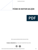 Fiziksel Büyüme Ve Motor Gelişim2d