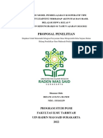 ANALISIS MODEL PEMBELAJARAN