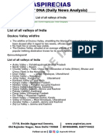 List of All Valleys of India