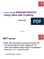 Javascript Basics