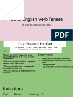 Other Past English Verb Tenses