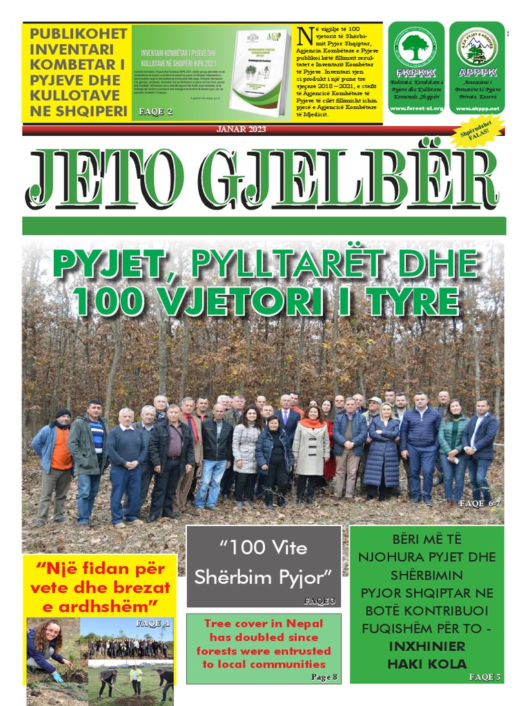 Jeto Gjelbër Janar 2023 | PDF