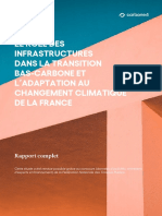Le Rôle Des Infrastructures Dans La Transition Bas-Carbone Et L'Adaptation Au Changement Climatique de La France