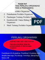 Definisi Pemahaman P. Organisasi Kul 1