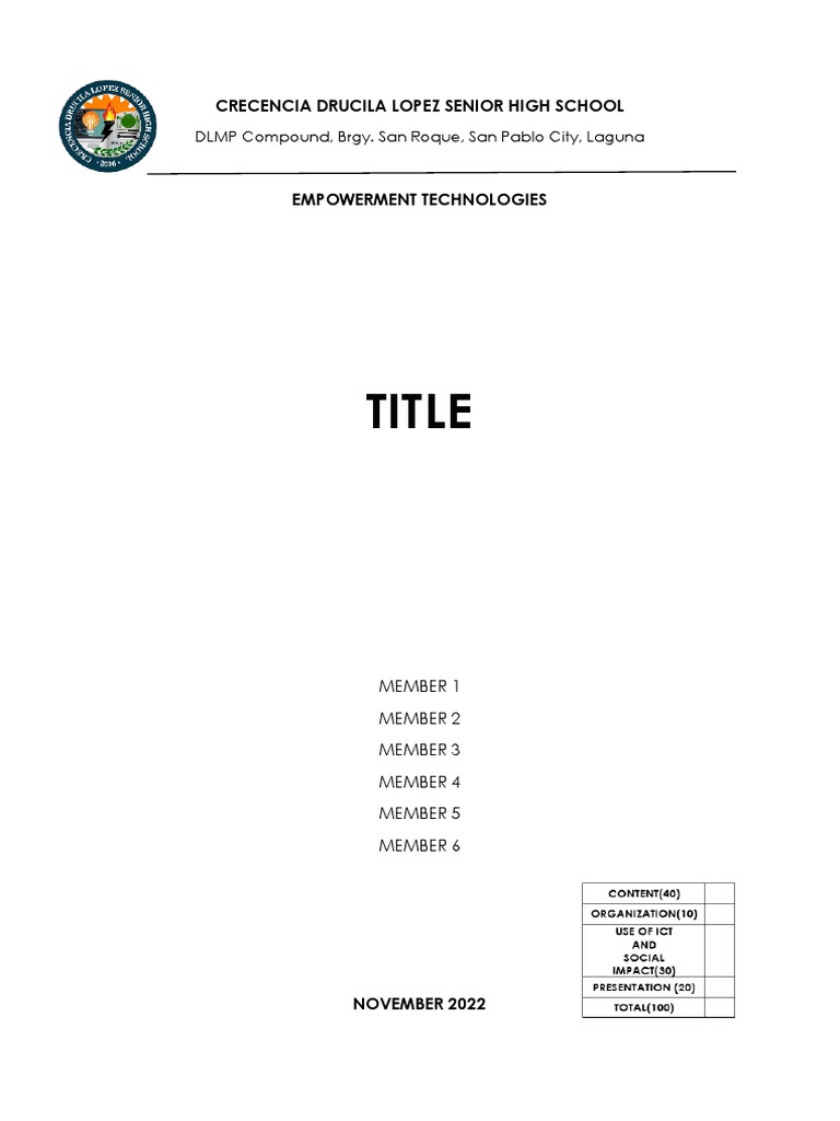 Concept paper template pdf