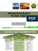 Penyediaan Batubara Untuk PLTU Mulut Tambang