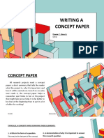Writing Concept Paper