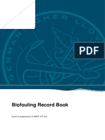 GL Biofouling Record Book