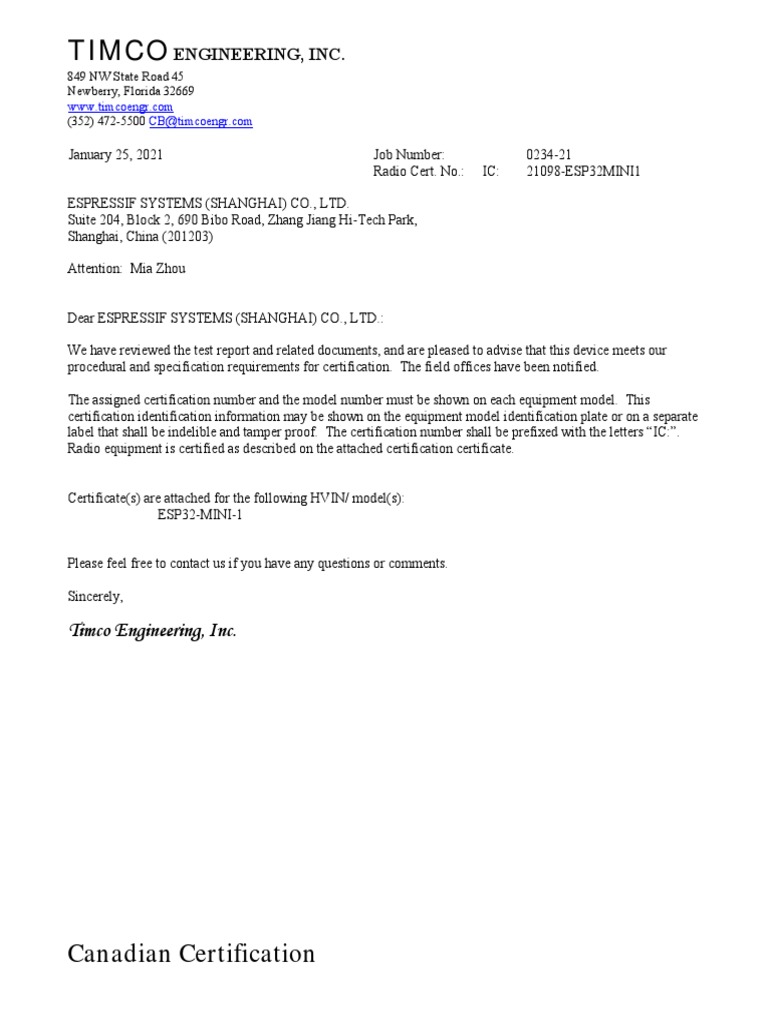 Esp32 mini 1 ic certification download free pdf computing wireless
