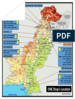 One Shop's Location On Pakistan Map