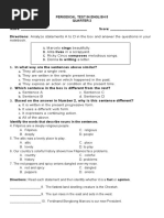 2ND QUARTER PERIODIC TEST ENG 5 - Edited