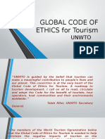 Global Code of Ethics For Tourism