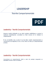 Leadership_Teoriile Comportamentale